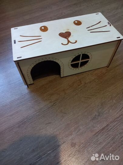 Домик и колесо для грызунов