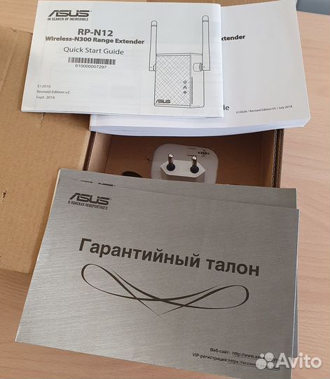 Asus RP-N12 репитер