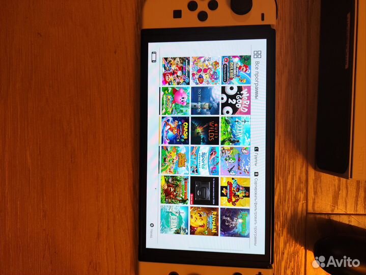 Nintendo switch oled прошитая 256gb