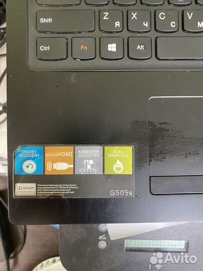 Ноутбук lenovo g505s