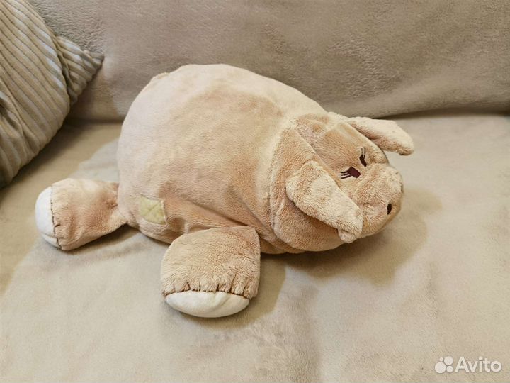 Мягкая игрушка-подушка свинка Gulliver