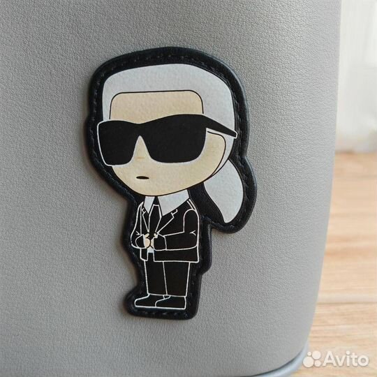 Сумка Karl Lagerfeld tote натуральная кожа