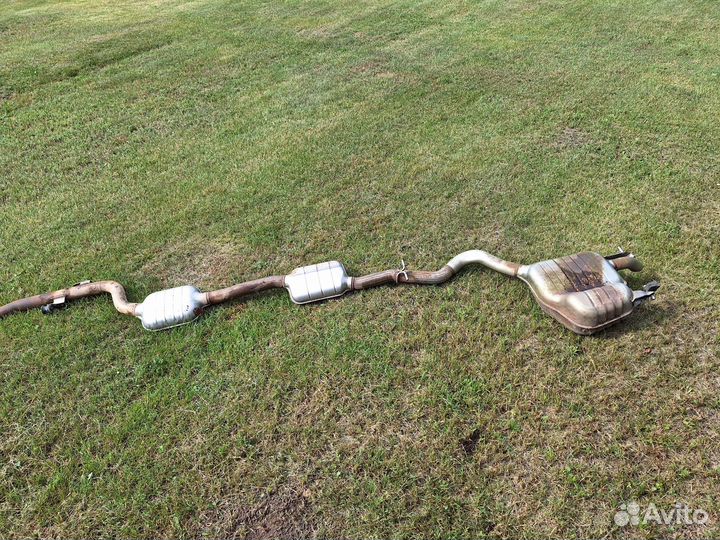 Глушитель mercedes w213 E200