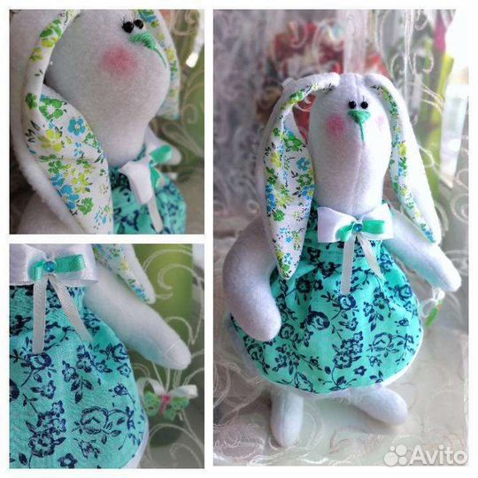 Зайка Тильда. Заяц.Интерьерная кукла. Зайчик