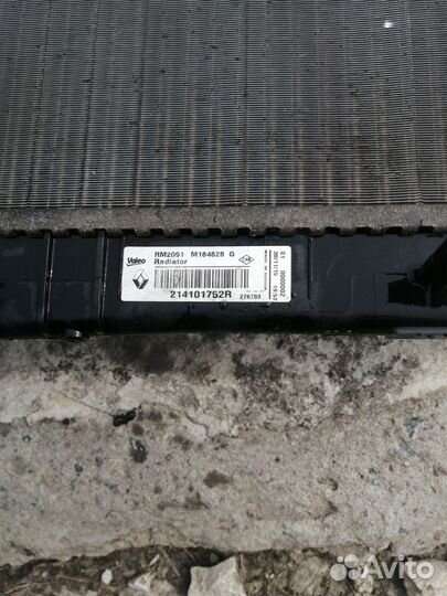 Радиатор охлаждения Renault Duster (основной)