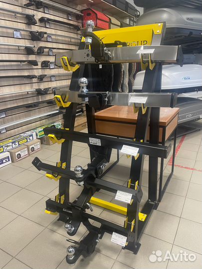 Фаркоп для KIA RIO III седан 2011-2017, гор цинк