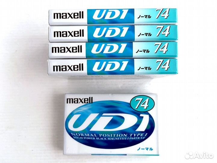 Аудиокассета кассета Maxell UD 1 74 - 1997 г
