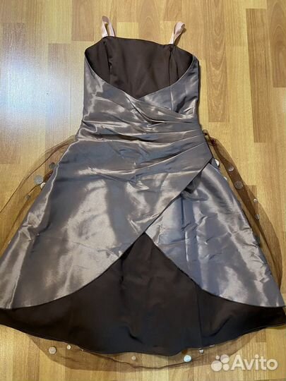 Платье нарядное с накидкой- капюшоном. Костюм феи