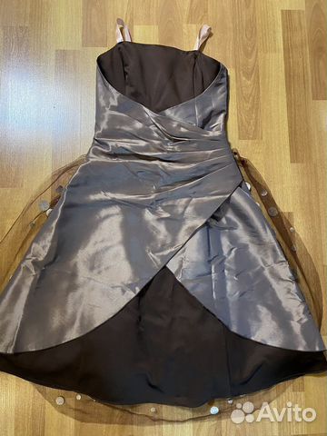 Платье нарядное с накидкой- капюшоном. Костюм феи