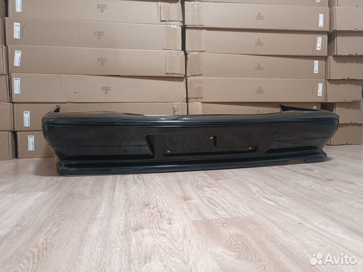 Бампер задний ваз 2115 графитовый металлик