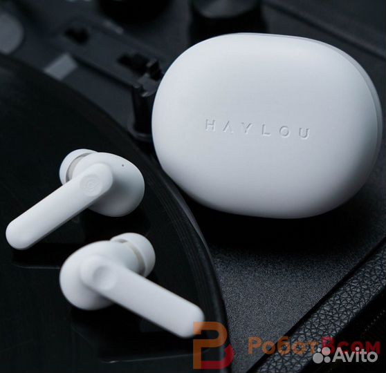 Беспроводные наушники Haylou MoriPods ANC - белый