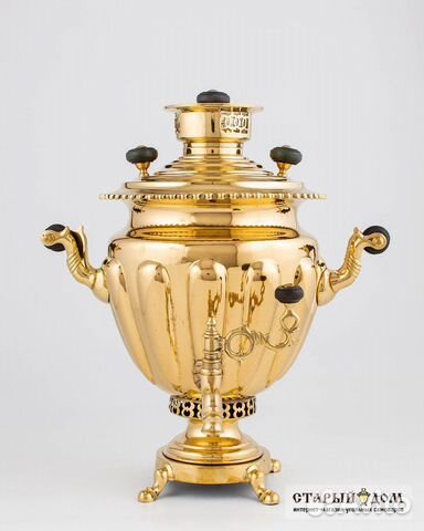 Самовар "чаша" гранная - 1890 год