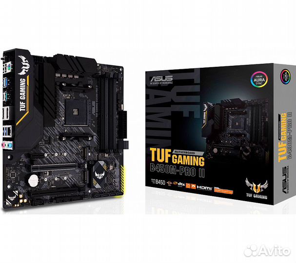 Материнская плата Asus Tuf Gaming B450M-Pro II