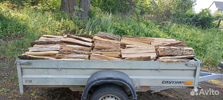 Дрова дубовые колотые