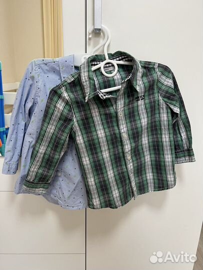 Рубашка для мальчика 86 92