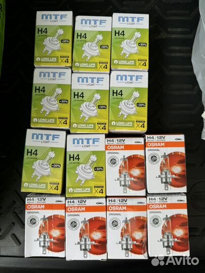 Лампа H4 новая osram, MTF