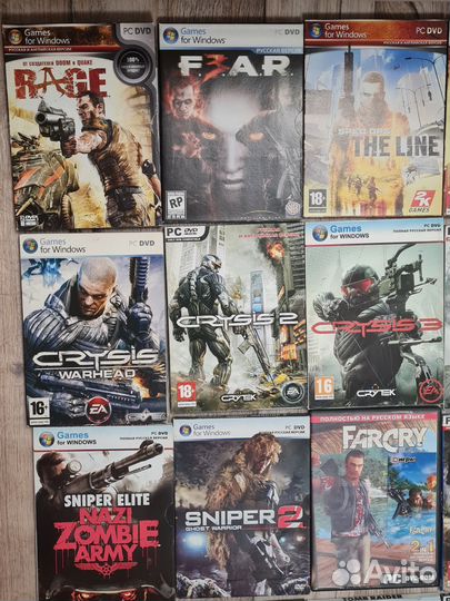Компьютерные игры диски для пк