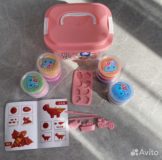 Воздушный пластилин, полимерная глина