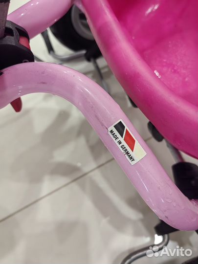 Детский велосипед с ручкой puky