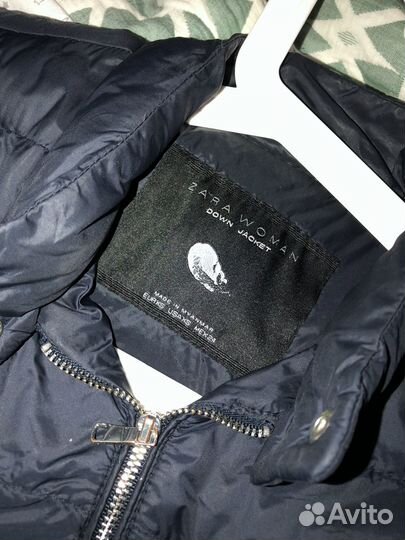 Тонкий пуховик Zara