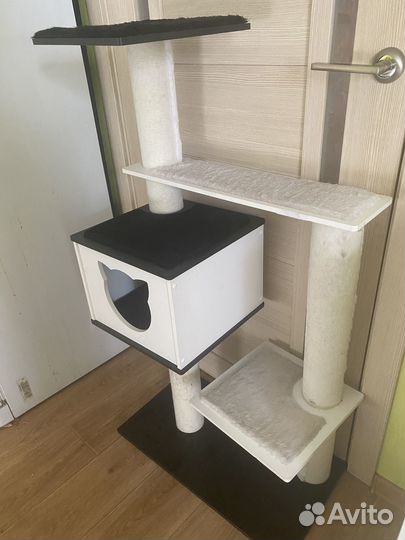 Когтеточка с домиком большая