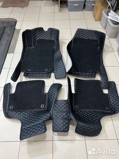 3D коврики из экокожи Renault Kaptur