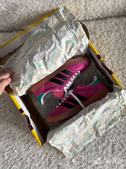 Adidas x gucci gazelle