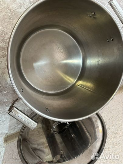 Кастрюля 40л нержавеющая сталь. Амет
