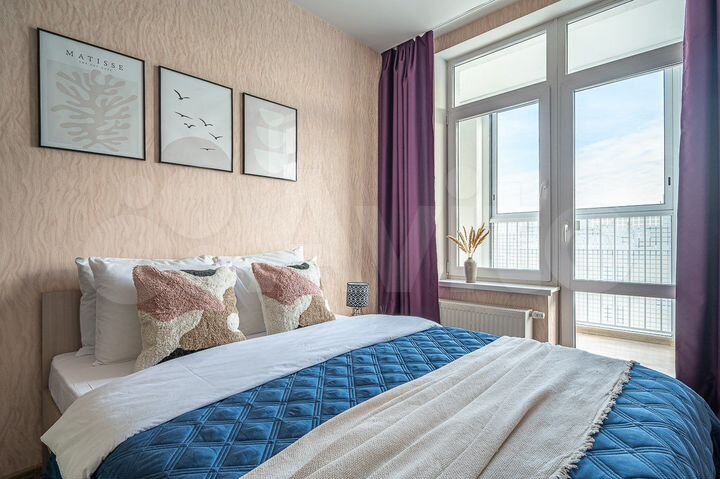 1-к. квартира, 50 м², 6/22 эт.