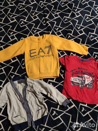 Пакет одежды для мальчика от 3 до 5 лет