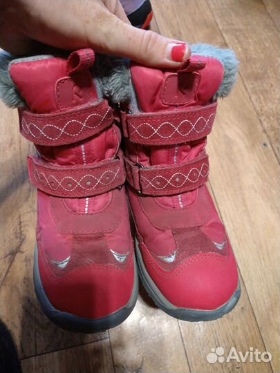Зимние ботинки reima для девочки