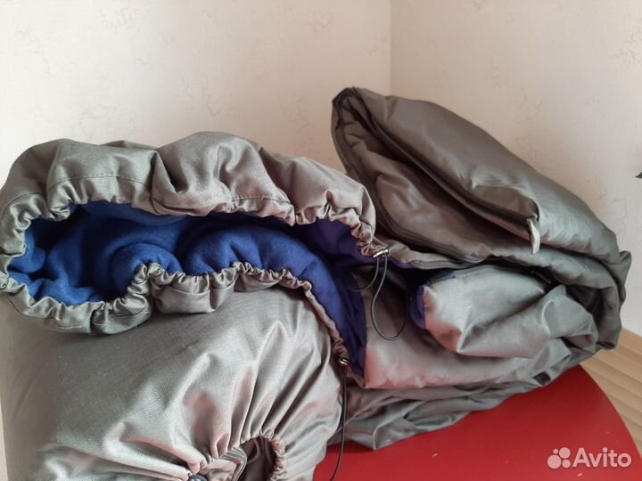 Армейский спальный мешок зимний -30С