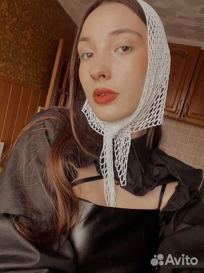 Косынка из бисера hand made