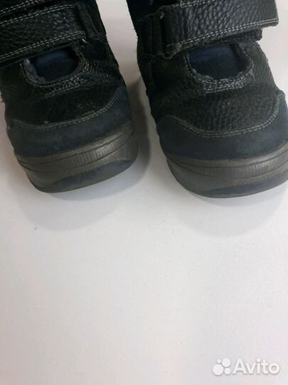 Ботинки зимние нат.мех 25 размер 15.7 см