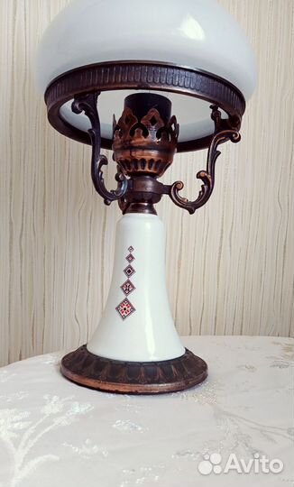 Лампа настольная ретро СССР