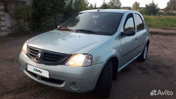 Renault Logan 1.4 МТ, 2007, 157 000 км