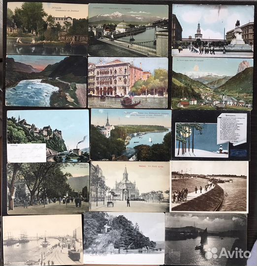 Почтовые карточки открытки СССР антикварные