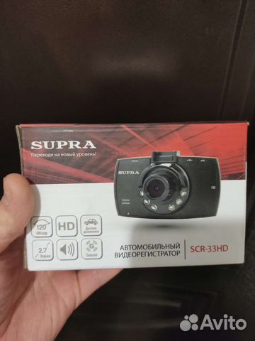 Автомобильный видеорегистратор Supra