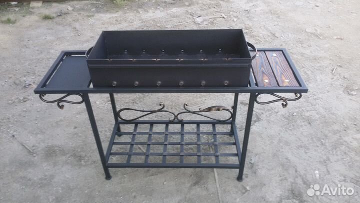 Мангал столик кованный сталь 3 или 4 мм