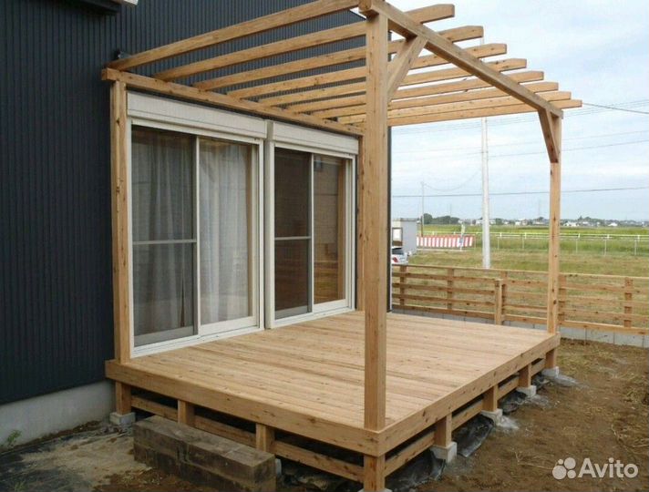 Пристройки. Веранды, террасы к дому