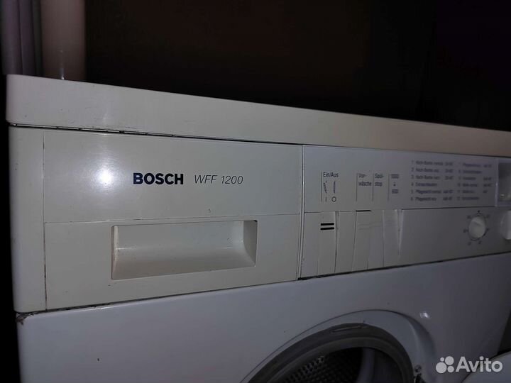 Стиральная машина Bosch WFF 1200. Рабочая