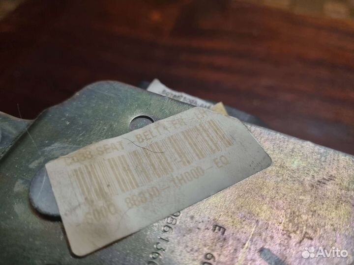 Ремни безопасности kia ceed ed