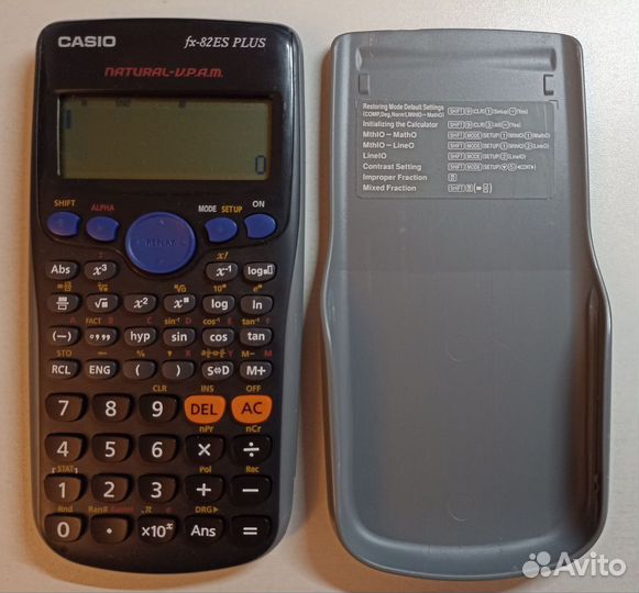 Инженерный калькулятор casio