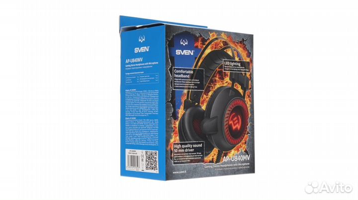 Игровые наушники Sven AP-U840MV