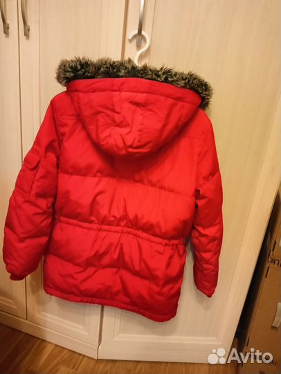 Пуховик детский зимний 134