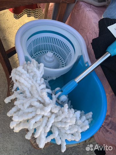 Швабра с ведром и отжимом