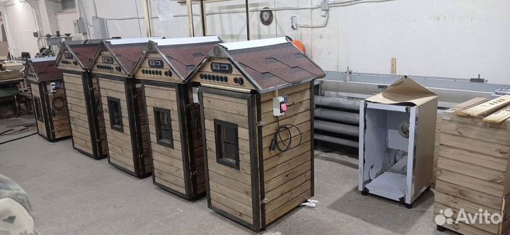 Коптильня горячего копчения. Из нержавейки