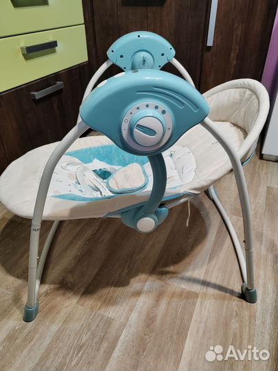 Детские электронные качели бу
