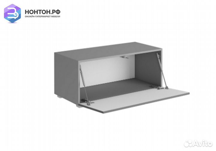 Тумба под тв Гранж тм-001 серый шифер / матовый гр