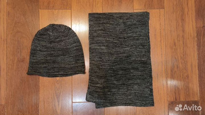 Комплект шапка и шарф